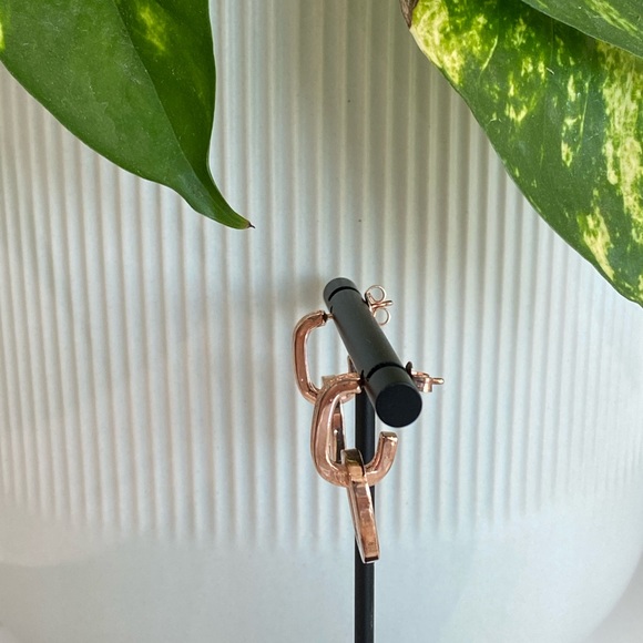 Designer Silver Earring - Picture 3 of 4